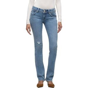 Hudson Jeans Womens  Beth Mid-Rise Baby Boot Jean, Blue